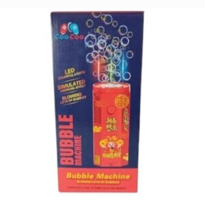 Rechargeable automatic bubbles machine (1 piece)