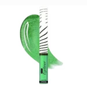 Sparkling glitter metallic waterproof liquid eyeliner 5ml (green,1 piece)